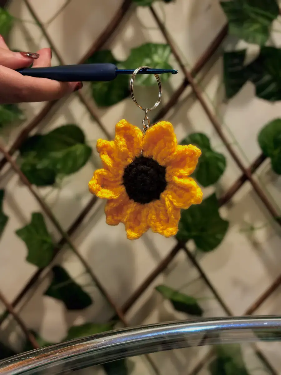 Llavero girasol